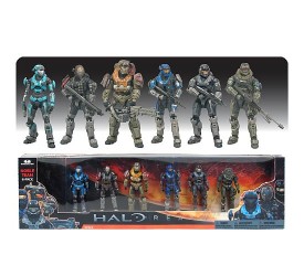 Halo Reach Action Figure Deluxe Box Set Noble Team 17 cm